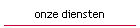 onze diensten